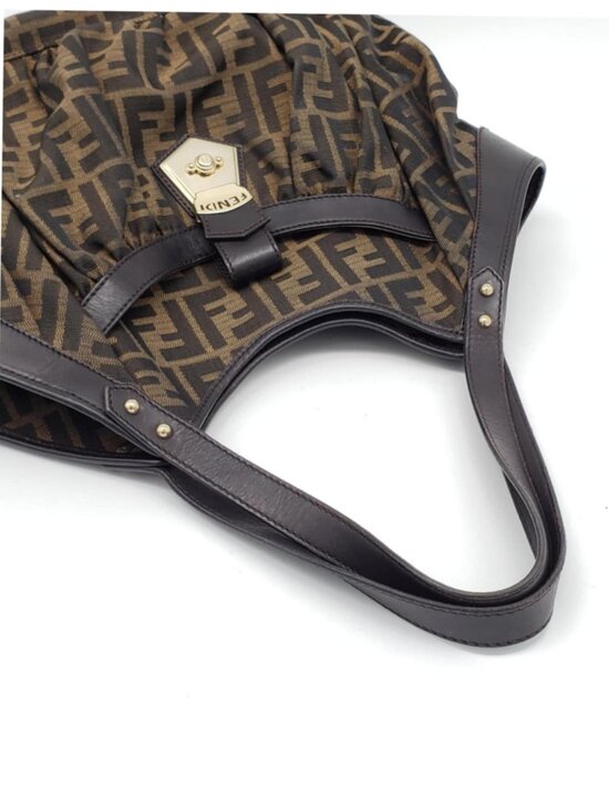 Authentic Fendi Leather Tote Bag lux318-111525 - Picture 6 of 13